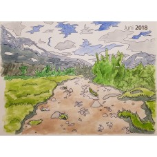 Mountain valley - SOLD